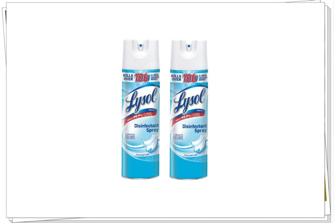 Lysol Disinfectant Spray, Crisp Linen, 38 oz