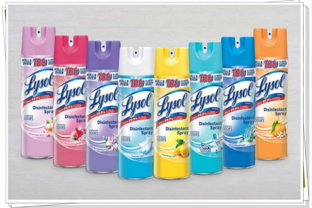 Lysol Disinfectant Spray, Crisp Linen, 38 oz