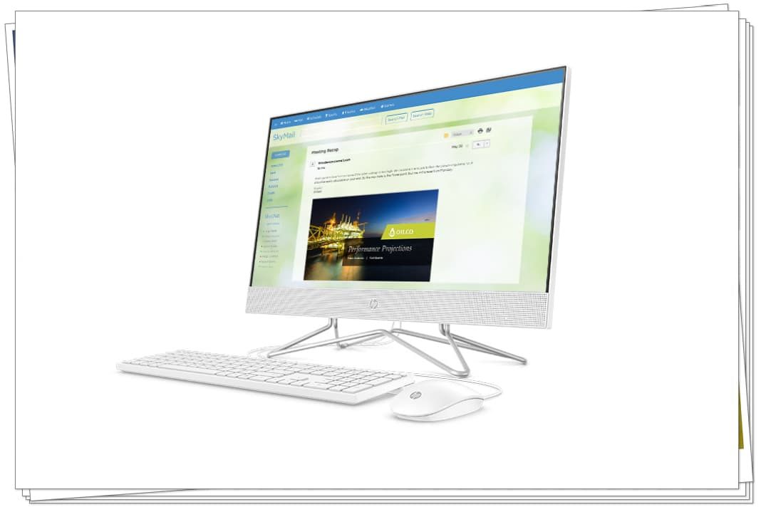 HP 24-inch All-in-One Touchscreen Desktop Computer(24-df0040)