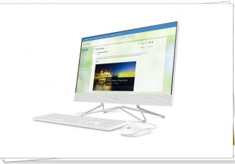 HP 24-inch All-in-One Touchscreen Desktop Computer(24-df0040)