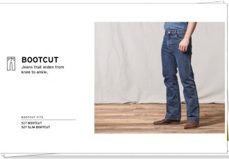 Levi’s jeans 517 bootcut 527 slim bootcut