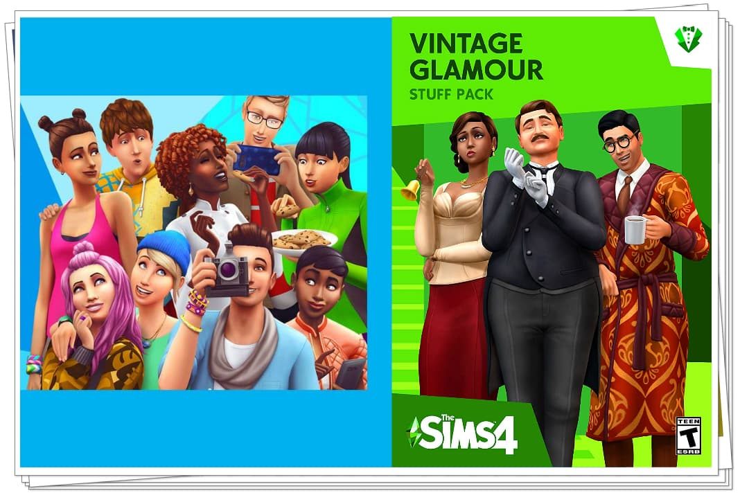 The Sims 4 - Vintage Glamour Stuff [Online Game Code], Has Great Stuff, Elegant