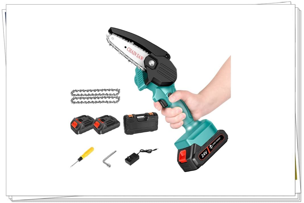Why Is LAKE FOREST 4 Inch 24V 1.5Ah Chainsaw An Excellent Tool For Wood Cutting And Gardening?