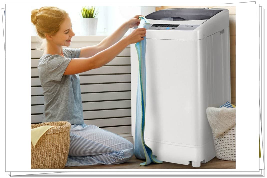 How to Do Your Laundry Easily at Home? Giantex Full-Automatic Washing Machine ‎EP23113 Review