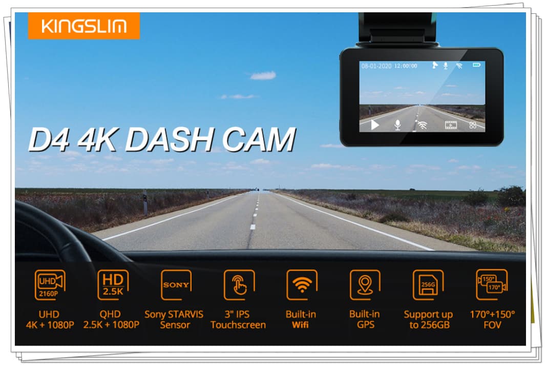 Why Kingslim D4 4K Dual Dash Cam Is The Best For Your Car ...