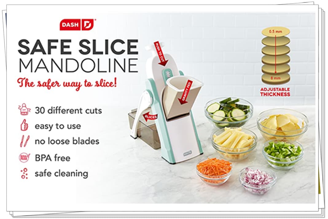 Is Dash Safe Slice Mandoline A Good Option For Kitchen Experts?