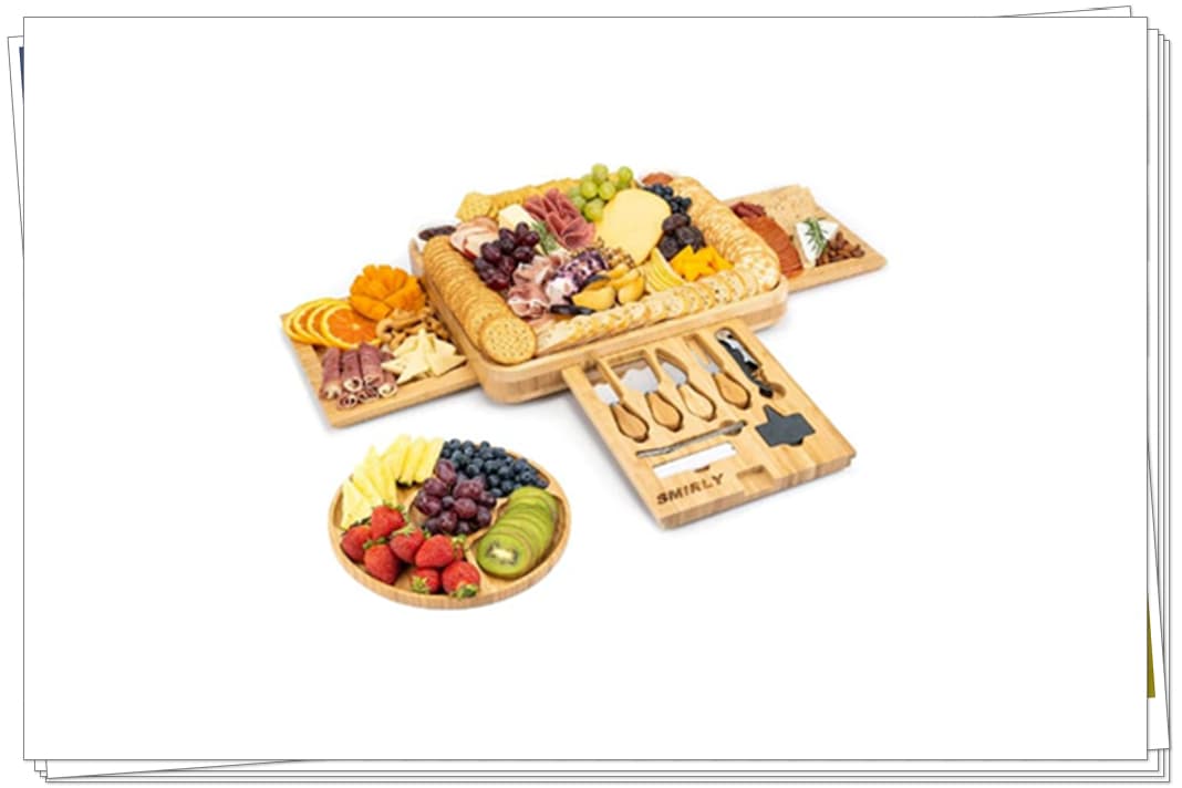 Why Should You Buy Smirly Cheese Board to Serve Snacks to Your Guests?